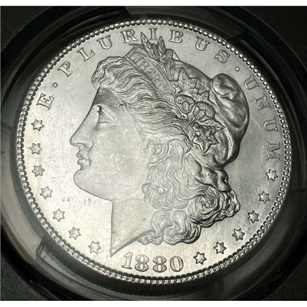 1880-S Morgan Silver Dollar PCGS MS65