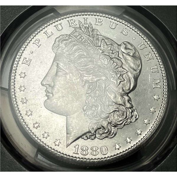 1880-S Morgan Silver Dollar PCGS MS65