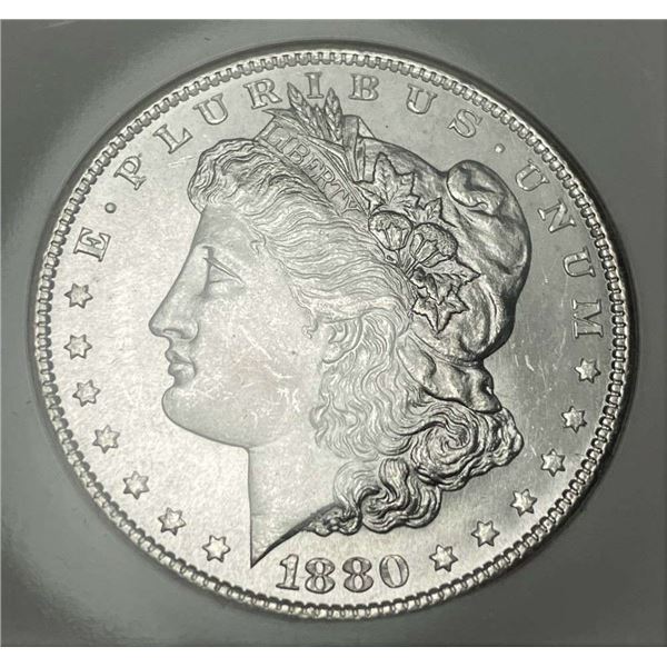 1880-S Morgan Silver Dollar NGC MS65