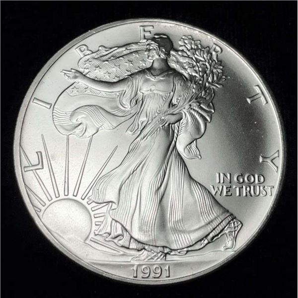 1991 American Silver Eagle