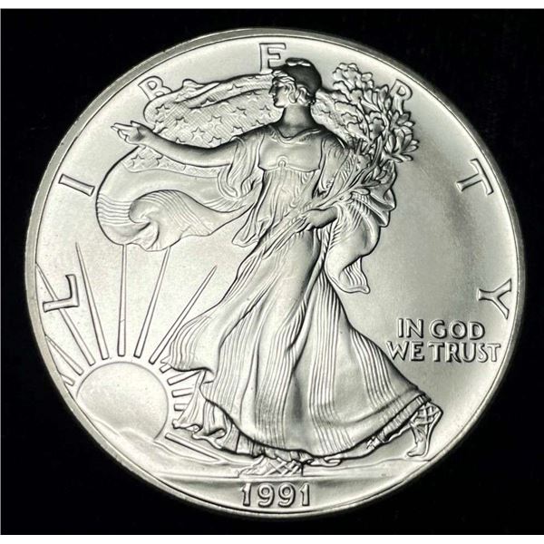 1991 American Silver Eagle