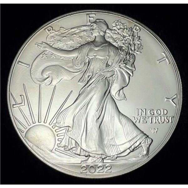 2022 American Silver Eagle Type 2