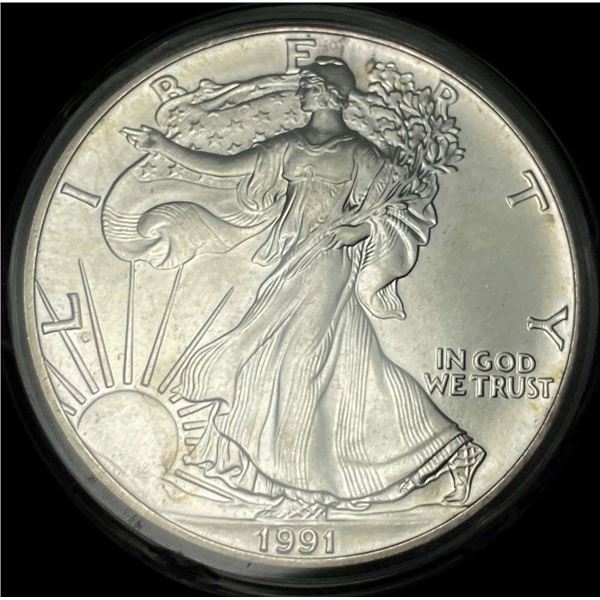 1991 American Silver Eagle