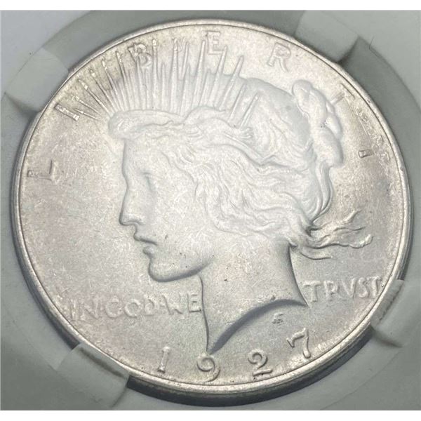 1927-D Peace Silver Dollar MS64