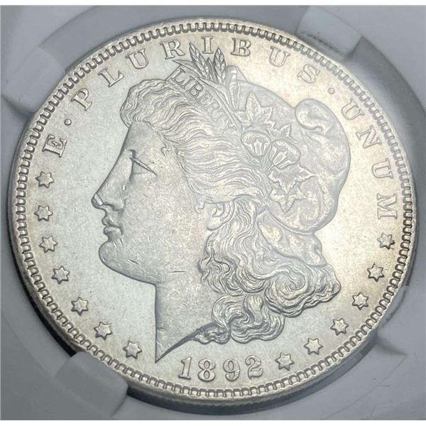 1892 Morgan Silver Dollar MS64