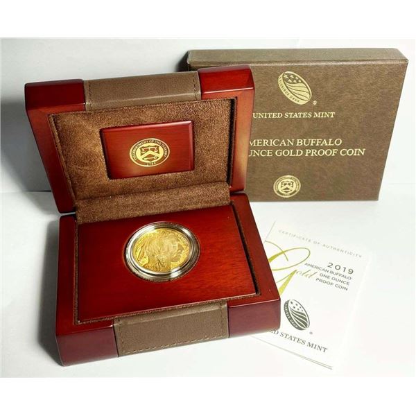 2019 Buffalo $50 Proof .9999 Gold 1 ozt
