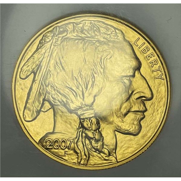 2007 Buffalo $50 .9999 Gold 1 ozt NGC MS70 Early Releases