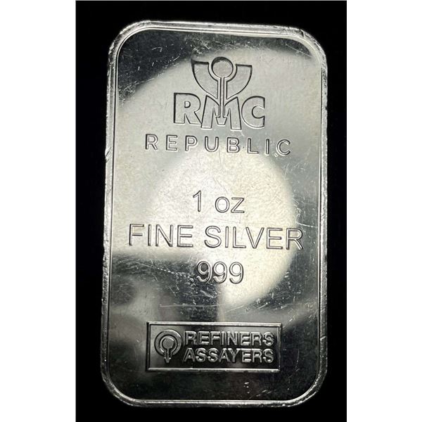 RMC Republic 1 ozt .999 Silver Bar