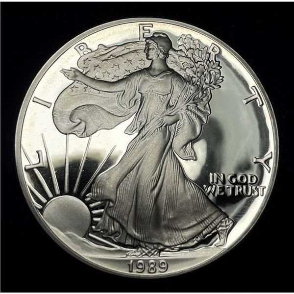 1989-S Proof American Silver Eagle