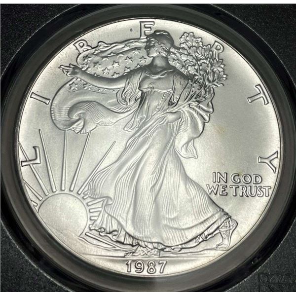 1987 American Silver Eagle PCGS MS69
