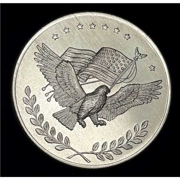 American Flag 1 ozt .999 Silver Trade Unit