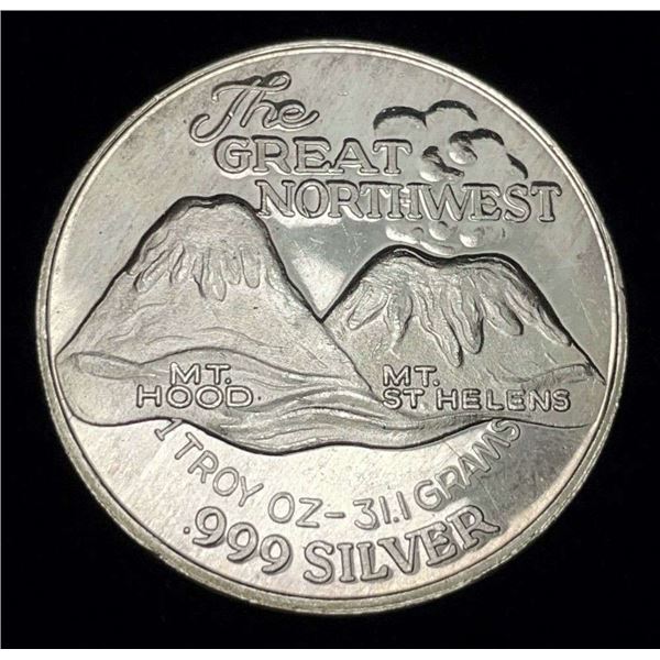 The Great Northwest 1 ozt .999 Silver Trade Unit