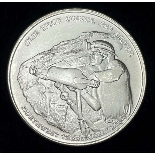 Pan American Silver Corp "Northwest Territorial Mint" 1 ozt .999 Silver