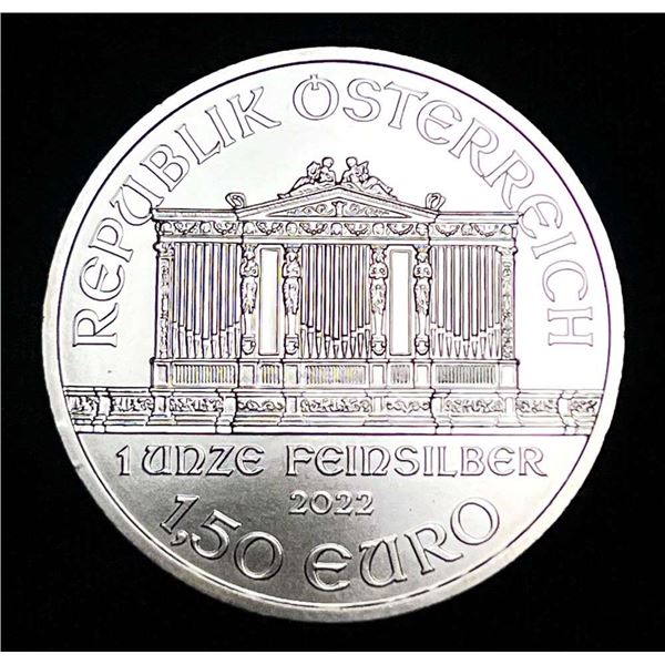 2022 Austrian Philharmonic Silver 1 ozt