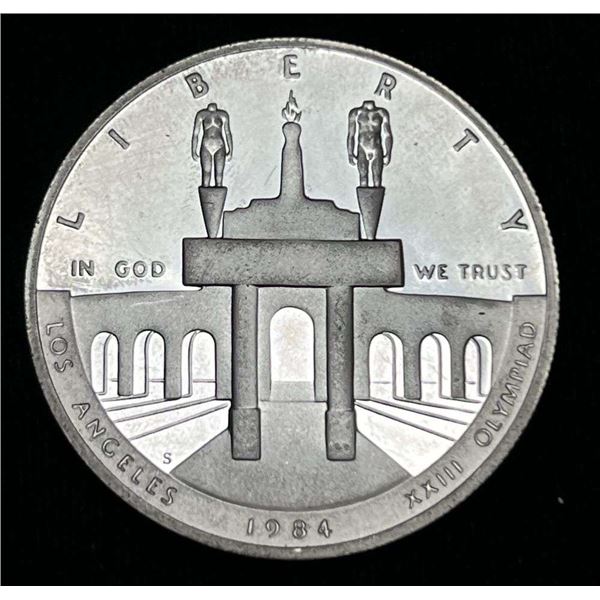 1984-S United States Los Angeles Olympic Silver Dollar