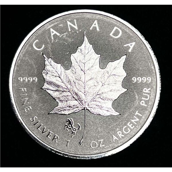 2014 Canada $5 Maple Leaf 1 ozt .9999 Silver