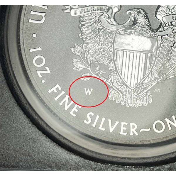 2013-W American Silver Eagle Reverse Proof PCGS PR70