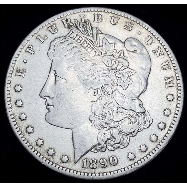 1890-O Morgan Silver Dollar XF