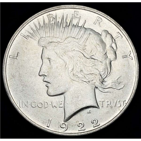 1922-D Peace Silver Dollar MS62