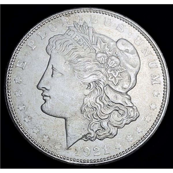 1921-D Morgan Silver Dollar MS62