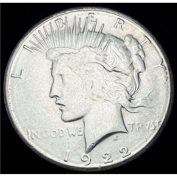 1922-S Peace Silver Dollar MS62