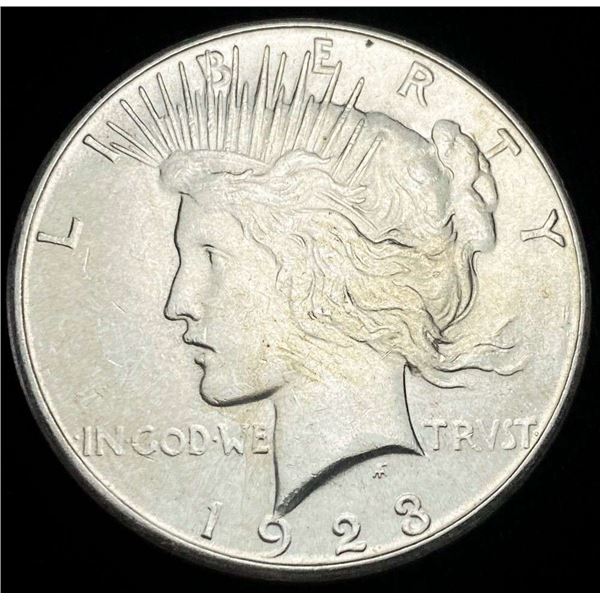 1923-S Peace Silver Dollar MS62