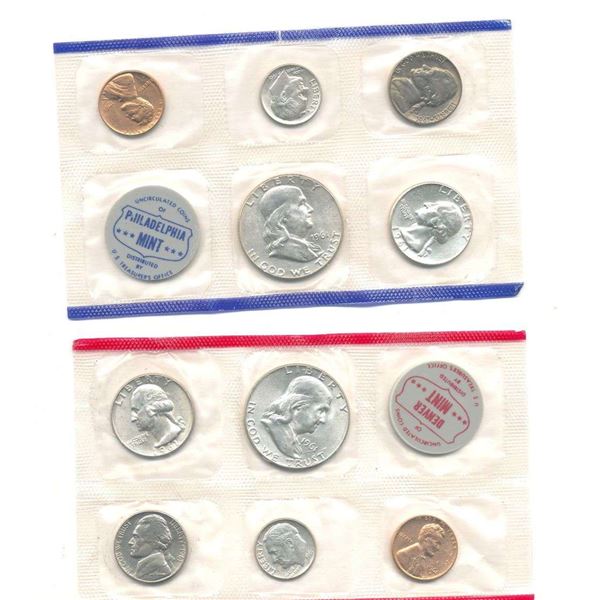 1961 United States Mint Set (10-coins)