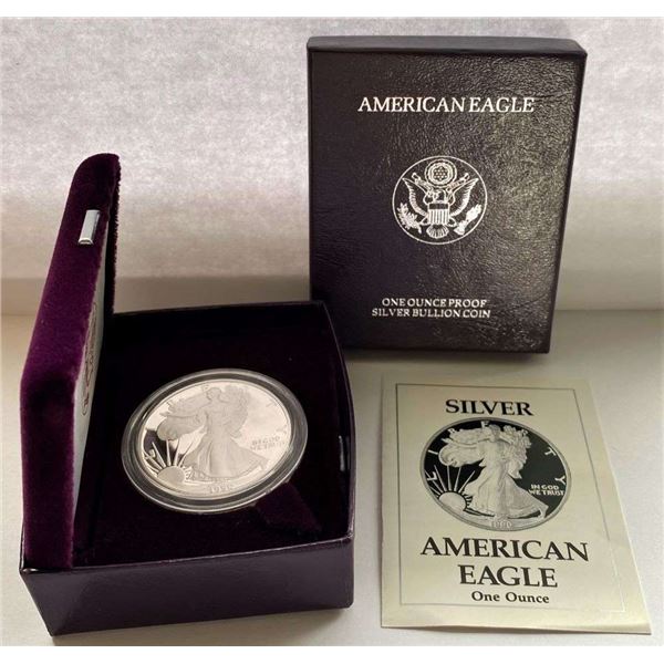 1990-S PF69 American Silver Eagle OGP