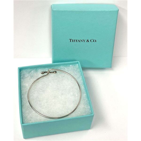 Tiffany & Co. Wire Bangle .925 Sterling Silver