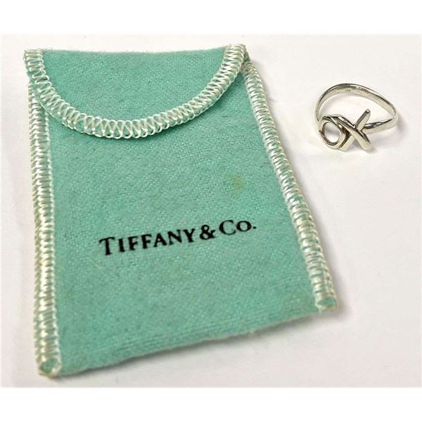 Tiffany & Co. Paloma Picasso "XO" Ring .925 Sterling Silver