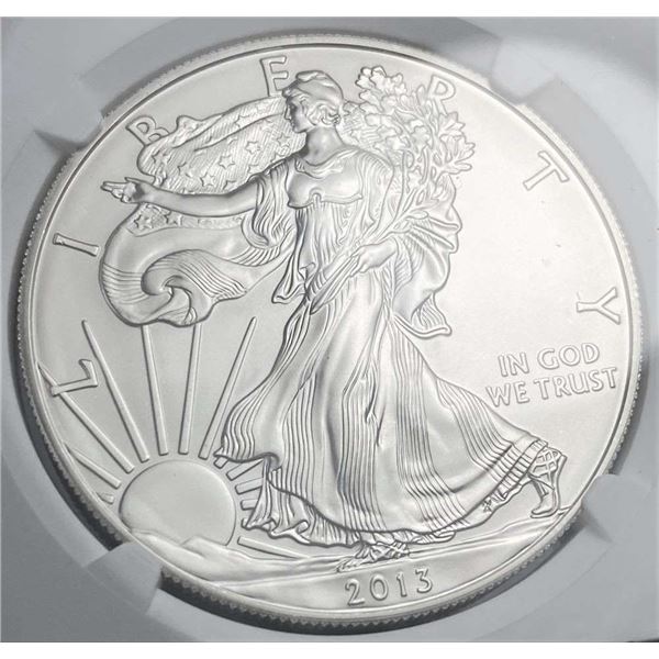 2013(S) American Silver Eagle NGC MS69