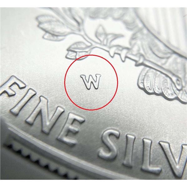 2018-W Burnished American Silver Eagle NGC MS70 Early Releases