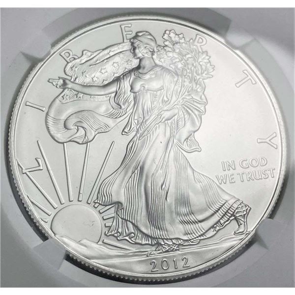 2012(S) American Silver Eagle NGC MS69