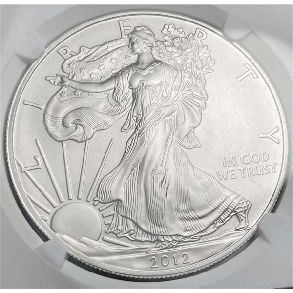 2012(S) American Silver Eagle NGC MS69