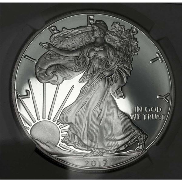2017-S American Silver Eagle Congratulations Set NGC PF69 Ultra Cameo