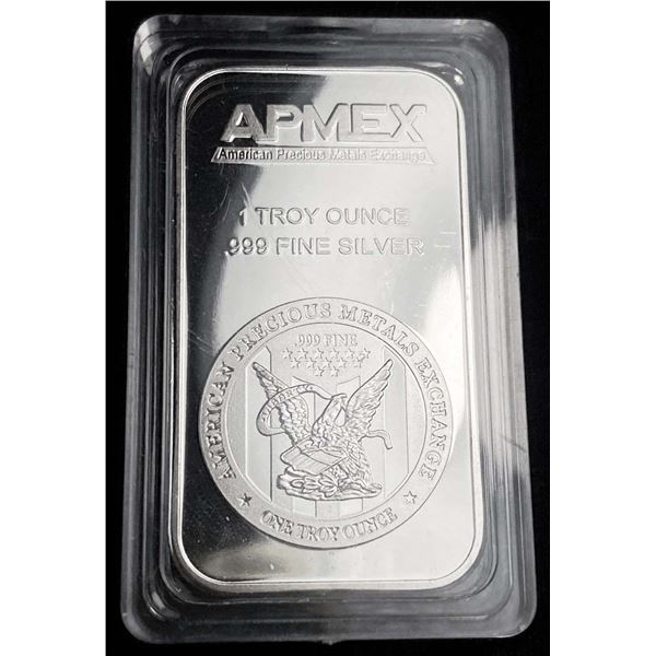 APMEX 1 ozt .999 Silver Bar