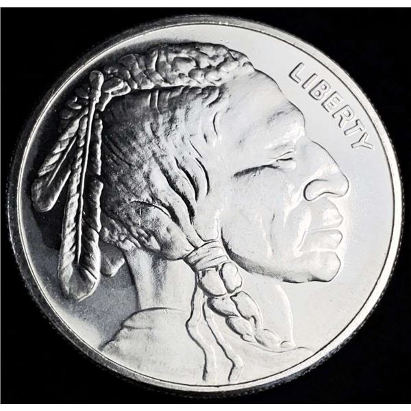 2014 U.S. Indian Head / Buffalo Proof 1 ozt .999 Silver