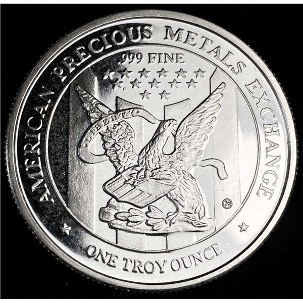 APMEX 1 ozt Proof .999 Silver Round