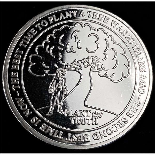 2014 "Plant The Truth" Proof 1 ozt .999 Silver
