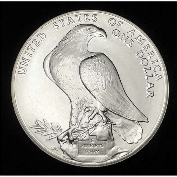 1984-D Olympic Silver Commemorative Dollar