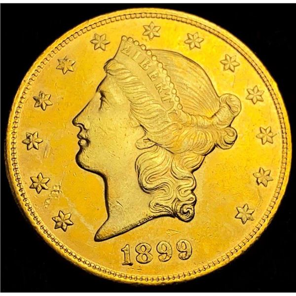 1899-S Gold $20 Liberty Head MS64
