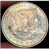 Image 4 : Exquisite Colorful Toning 1887 Morgan Silver Dollar MS64