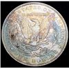 Image 6 : Exquisite Colorful Toning 1887 Morgan Silver Dollar MS64