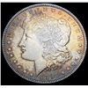 Image 3 : Exquisite Colorful Toning 1897 Morgan Silver Dollar MS65