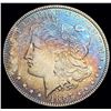 Image 5 : Exquisite Colorful Toning 1887 Morgan Silver Dollar MS65