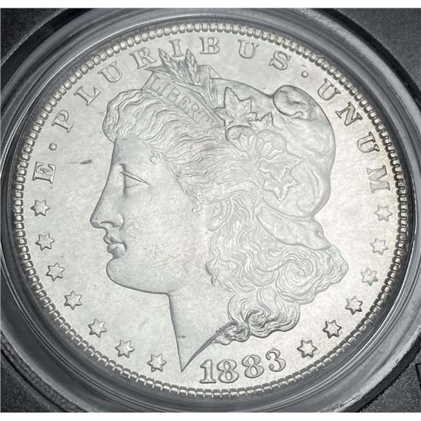 1883-CC Morgan Silver Dollar PCGS MS64 OGH