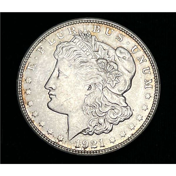 Last Minute! 1921-S Morgan Silver Dollar MS63