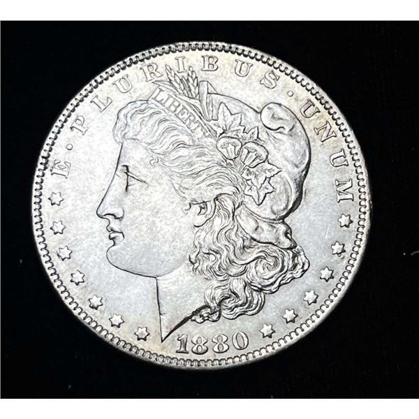 Last Minute! 1880-O Morgan Silver Dollar AU58