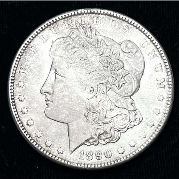 Last Minute! 1890 Morgan Silver Dollar MS63