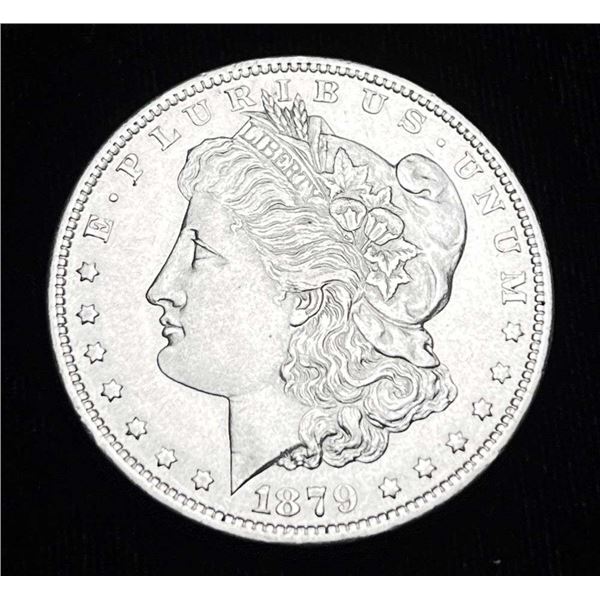 1879-O Morgan Silver Dollar AU58